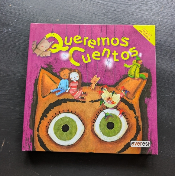 Queremos Cuentos: Libro + CD Hardcover Illustrated children Everest.es Spanish - Picture 1 of 16